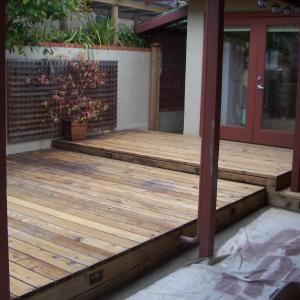 Pressure washing first is very important to a long lasting finish