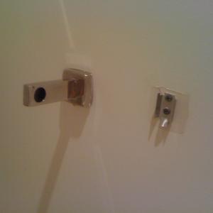All wall fixtures are removed and replaced to insure clean and neat finish.